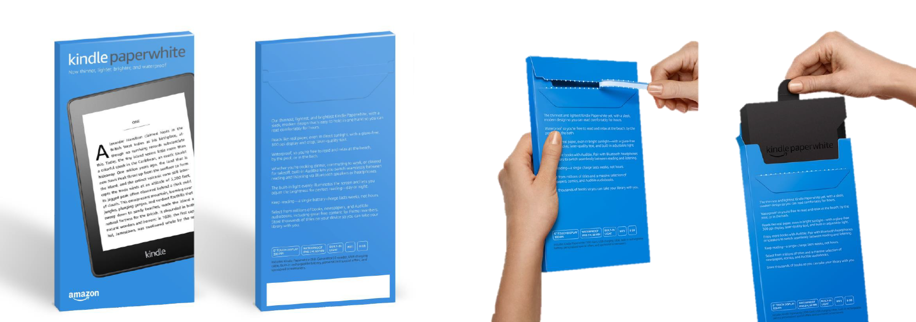 The Boxelope, Amazon Lab126’s ambitious Kindle packaging redesign